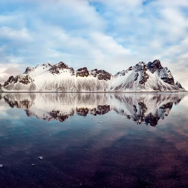 Sunrise at Vestrahorn mountain Tales and Trails